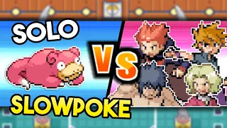 ¿Puedo Pasarme LA LIGA POKÉMON SOLO con SLOWPOKE?