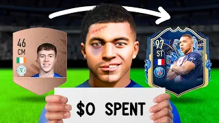 Beating FIFA In 14 Days With $0 Spent