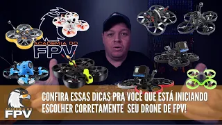 DRONE FPV: 5 melhores drones para iniciantes e aprender a pilotar em FPV mais rápido!