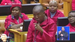 Julius Malema And Floyd Shivambu WARNS ANC In Parliament