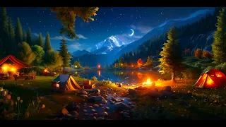 Campfire Jazz - Walk Beneath the Crescent Moon