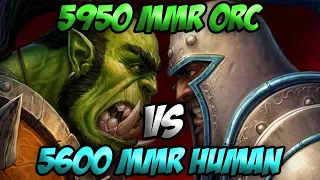 5950 MMR Orc vs 5600 MMR Human (Reforged Warcraft 3 )