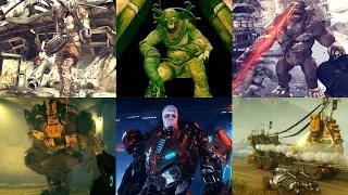 All Bosses of RAGE 1 & RAGE 2