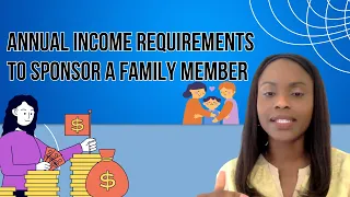 Annual Income Requirements to Sponsor a Family Member