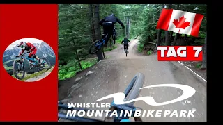 Whistler Bikepark | Tag 7 | A Line Madness & Böser Crash auf der Schleyer Double Black Line