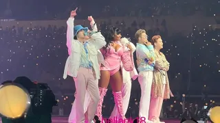 211128 Butter remix with Megan Thee Stallion!) BTS permission to dance on stage LA concert