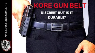 Kore Essentials Gun Belt Review AND test - Discreet but is it Durable?