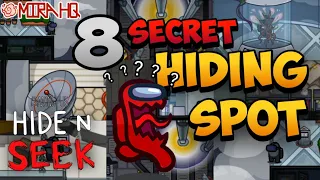 8 Best Hiding Spots in (Mira HQ) | Among Us Hide n Seek