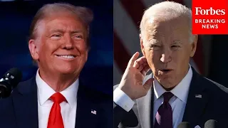 'I Just Thought Of It In The Plane': Trump Debuts 'Brilliant' New Attack Line Against Biden