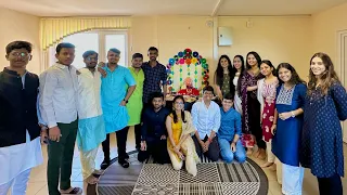 Ganesh Chaturthi Celebration in our Hostel🙏🏻🌺🕉️| Nizhny Novgorod,Russia🇷🇺