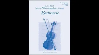 Badinerie arranged by Jeremy Woolstenhulme Orchestra (Score & Sound)