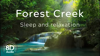 Forest Creek • Relaxing Nature Sounds • 8 Hours • Sleep, Meditate, Relax