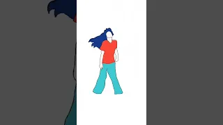 2d animation on flipaclip| #dancer #2danimation #flipacliptutorial #anime  #creator #shortsfeed