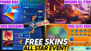 PROMO DIAMOND IS BACK! | MOSKOV ALL STAR EVENT | FREE ELITE SKIN | MEGA SALE & MORE