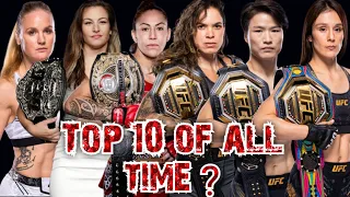 Top 10 female MMA / UFC fighters of all time |