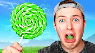 Eating The WORLDS SOUREST LOLLIPOP! (Do not try)