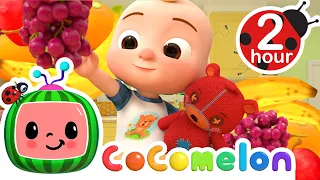 Let's Eat Our Fruits! | 2 HOURS CoComelon Kids Songs & Nursery Rhymes