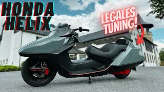 ALLES EINGETRAGEN! 😁 Honda Helix im Tiefflug! So geht legales Rollertuning!