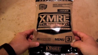 MRE Review - XMRE 1300xt - Menu No. 3 Beef Stew