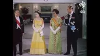 Rainha Elizabeth II visita Brasil 1968