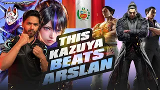 Arslan Ash fights an amazing kazuya player from Peru | Tekken 7