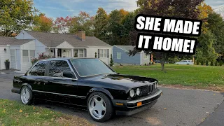 FIRST DRIVE In My FRESHLY Rebuilt Forged Turbo M50 E30!