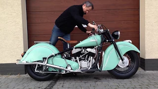 1948 Indian Chief restoration process.