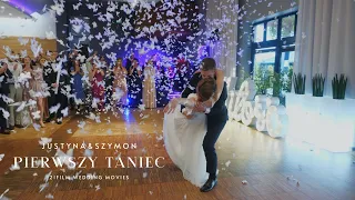 PIERWSZY TANIEC Pary Młodej: JUSTYNA+SZYMON / Hotel EDEN Rzgów