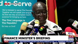 Live: Finance Minister’s Briefing - JoyNews (24-3-22)