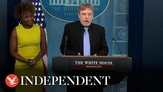 Watch again: Star Wars' Mark Hamill joins Karine Jean-Pierre for White House press briefing