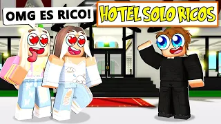 CAZANDO INTERESADAS EN UN HOTEL DE BROOKHAVEN ROBLOX