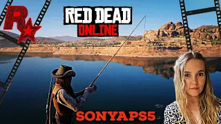 Вечерние покатушки  в Red Dead Redemption 2 Online RockStar. Сетевой режим от SonyaPs5