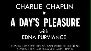 Charlie Chaplin A days pleasure part 1