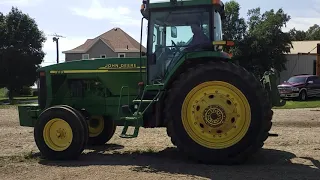 John Deere 8110 tractor