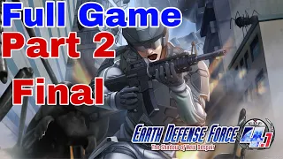 Earth Defense Force 4.1 Full Playthrough (Hard) Part 2