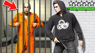 Eliminate a DANGEROUS PRISONER for $10,000,000 in GTA 5!! (IMPOSSIBLE JOB)