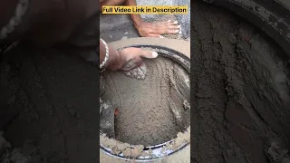 Manhole cover installation|Chamber finishing #shorts #youtubeshorts #how