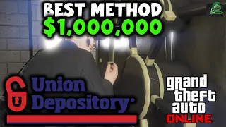 💲1,000,000 - UNION DEPOSITORY - BEST METHOD - HELICOPTER ESCAPE!🚁