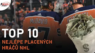 TOP 10 NEJLÉPE PLACENÝCH HRÁČŮ NHL