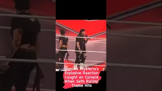 Dominik Mysterio's Explosive Reaction Caught on Camera When Seth Rollins' Theme Hits