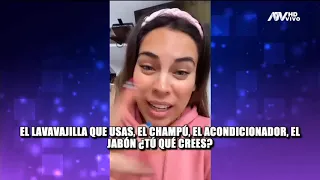 Critican a Aída Martínez por bañarse en río ¡y ella tiene fuerte reacción en redes sociales!