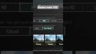 redmi note 10s pubg performans