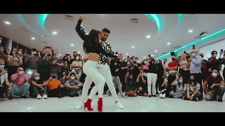 #BACHATA C. Tangana, Nathy Peluso - Ateo / bailando  Marco y Sara bachata style Portugal 2021