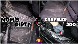 Mom's Super DIRTY Chrysler 200 | First Detail Ever & Satisfying Transformation!!