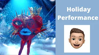 Masked Singer Holiday Performance: Queen Of Hearts Performa Have Yourself A Merry Little Christmas