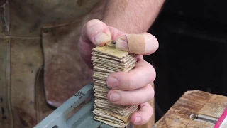 Birch Bark Knife Handle