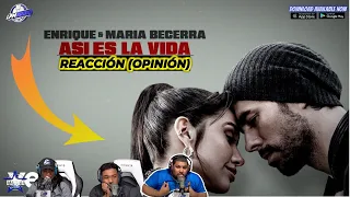 Enrique Iglesias, Maria Becerra - ASI ES LA VIDA (REACCIÓN)