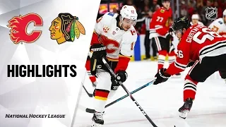 Чикаго - Калгари / NHL Highlights | Flames @ Blackhawks 1/7/20