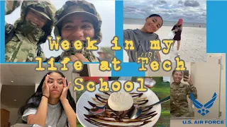 A Week in My Life @ Keesler, AFB || tech school edition