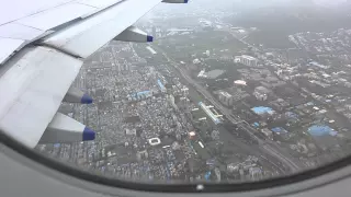 Aeroplane Landing at Mumbai Chhatrapati Shivaji Maharaj International Airport (CSIA)- Indigo 6E A320